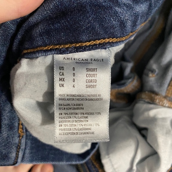 American Eagle Jegging Size 0 Medium/Light Wash - Picture 6 of 6